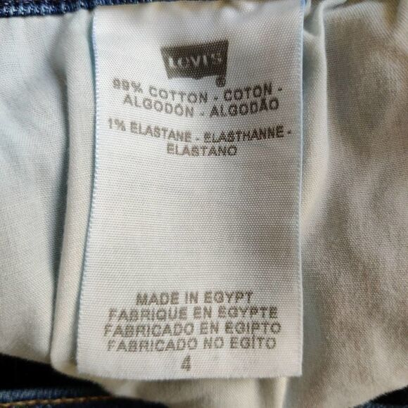 Vintage Levi's 515 high rise shorts sz 4 - Picture 14 of 14